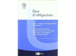 Livro Dret DObligacions de Immaculada Viñals (Espanhol)