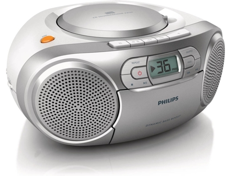 Rádio Cassete  AZ127/12 FM 2W Prateado