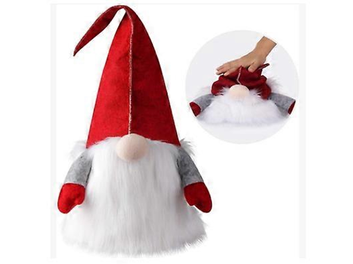 Gnomo Vermelho Para Enfeitar A Árvore De Natal Decoração De Natal Feita À Mão Para Dar Um Toque Festivo À Sua Árvore De Natal. Olysi Shop