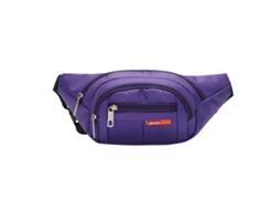 Bolsa Cintura Unissex Impermeável Grande Capacidade Alça Ajustável Para Hiking Corrida Treino Outdoor