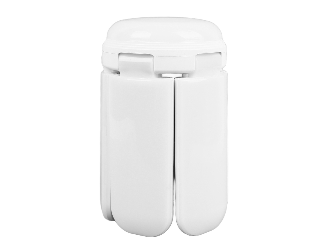 Lâmpada LED para garagem deformável 5 painéis 80W 6000lm ajustável 85 265V | S/MARCA