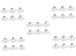 Conjunto De 30 Puxadores Autoadesivos, Sem Necessidade De Furar, Para Armários E Gabinetes.