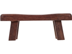 Travesseiro de Madeira Maciça para Apoio do Pescoço, com Design em Formato Asa Frango e CHABERLU