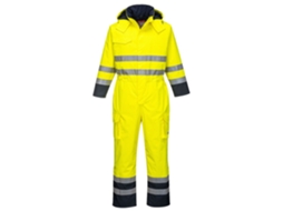 Macacão De Alta Visibilidade E Antiestático Bizflame Rain / Navy Orange / M Portwest