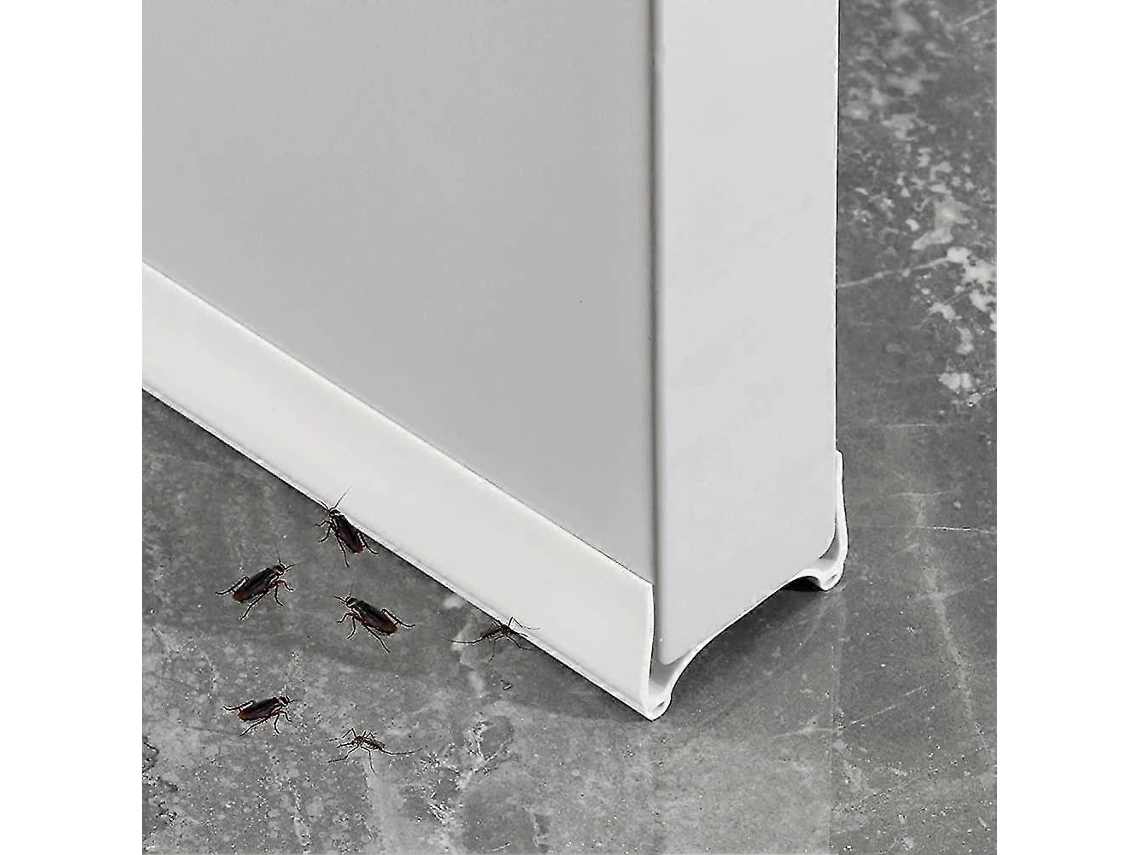 Lurelia Corta-vento Inferior Para Porta Dupla Face Pvc 96 Cm 1 Cm 4,8 Cm Parte Inferior Impermeável