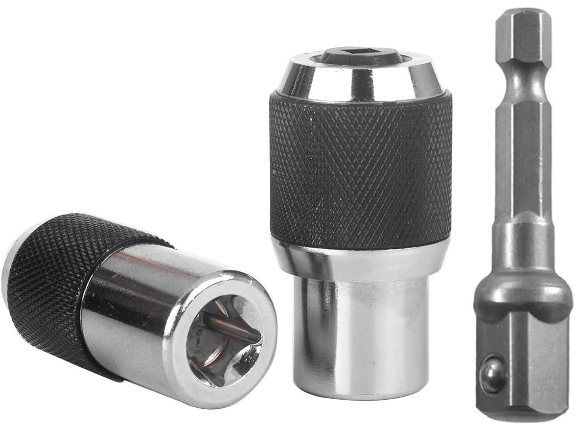 Kit De 3 Soquetes De Macho Ajustáveis 6-1 2 3 8 Polegadas, Ideais Para Trabalhos De Rosqueamento Em Espaços Apertados