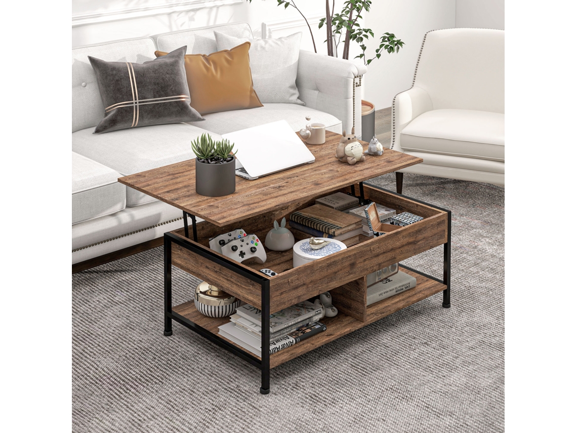 Mesa, Em Mdf, 46 X 60 X 100 Cm, Para Uso Em Sala De Estar