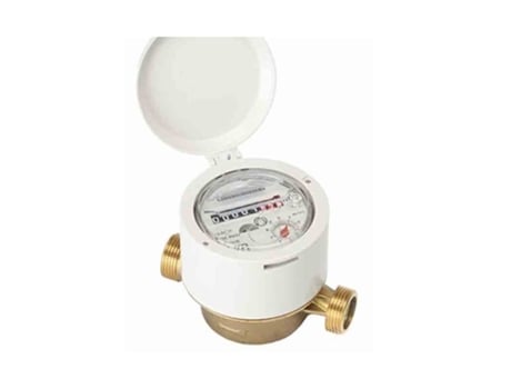 Medidor Residencial Jato Único 13Mm 1/2 Rosca Água Fria Uso Para Água Potável ZENNER