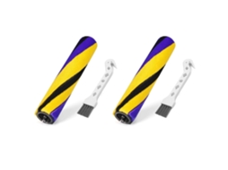 2 Rolos De Escova Para Cabeçote De Limpeza V15 Gen 5 Detect E V12 10 Slim Series, Substitui A Peça De Reposição Nº 971634-01_glo