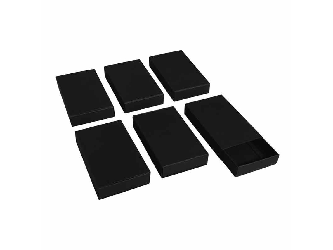 6 caixas grandes 11 x 6,5 x 2 cm Rayher