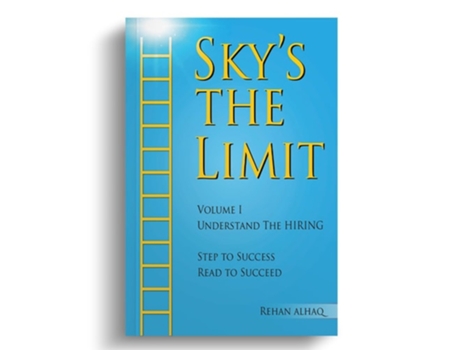 Livro SKYS THE LIMIT de Rehan Alhaq (Inglês - Capa Dura)