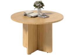 Mesa De Cruzada, Sala De Bambu Com Base Natural, Centro Redonda
