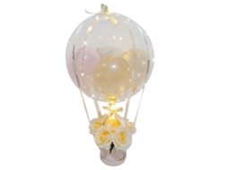 Laxiscreed Champagne Rosa Com Balde Pink, Flores Frescas E Luz Para Decoração Diy