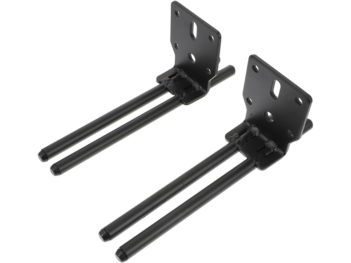 Gadpiparty Conjunto Com 2 Pés De Metal Resistentes E Duráveis Para Móveis, Ideais Para Sofá, Armário E Mesa De Centro