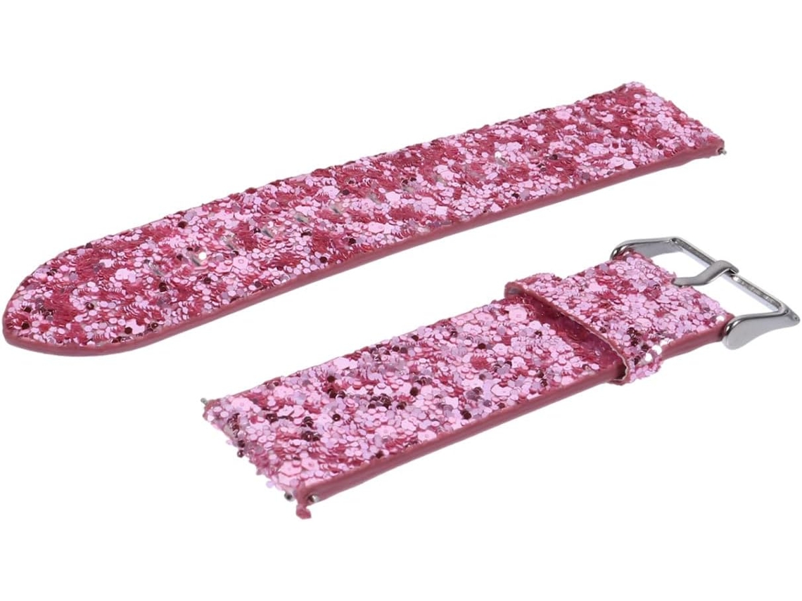 Pulseira De Relógio Com Glitter, Acessório Brilhante Para Smartwatch