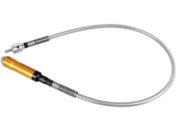 Adaptador De Eixo Flexível, Extensão De Eixo Flexível Borracha Com Conector 6mm, Mandril De Alta Concentricidade