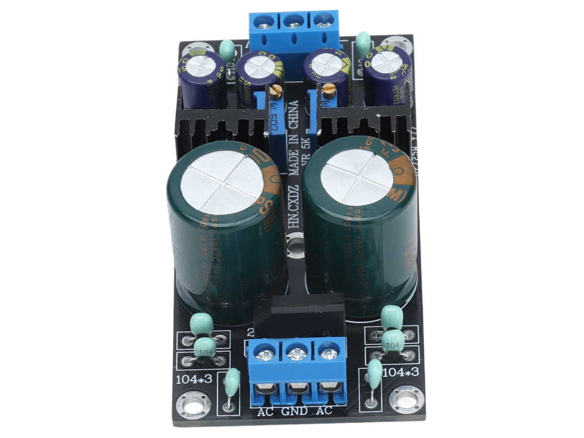 Laxiscreed Fonte De Alimentação Regulável De Tensão Ajustável De 10v A 24v Ac Para 1.25v A 30v Dc