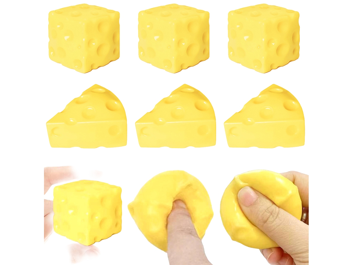 Laxiscreed Bolas De Massa De Queijo 15,6g Para Brincar E Relaxar, Forma Triangular, Produto Popular