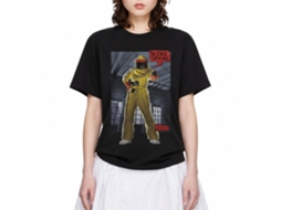 Rockinstone Back To The Future Movie Silence Earthling Black Adult T-shirt Size:l
