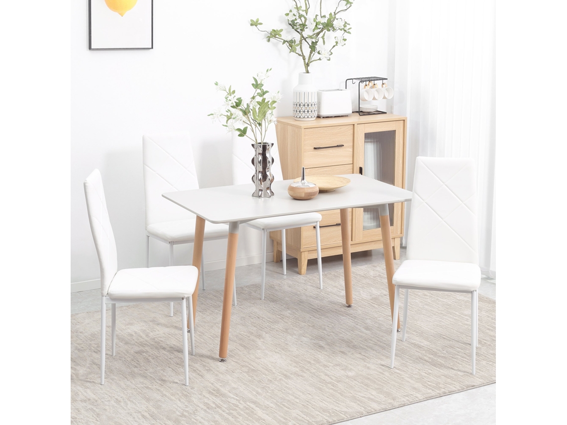 4 Cadeiras De Jantar 835835V00Wt Worten.pt