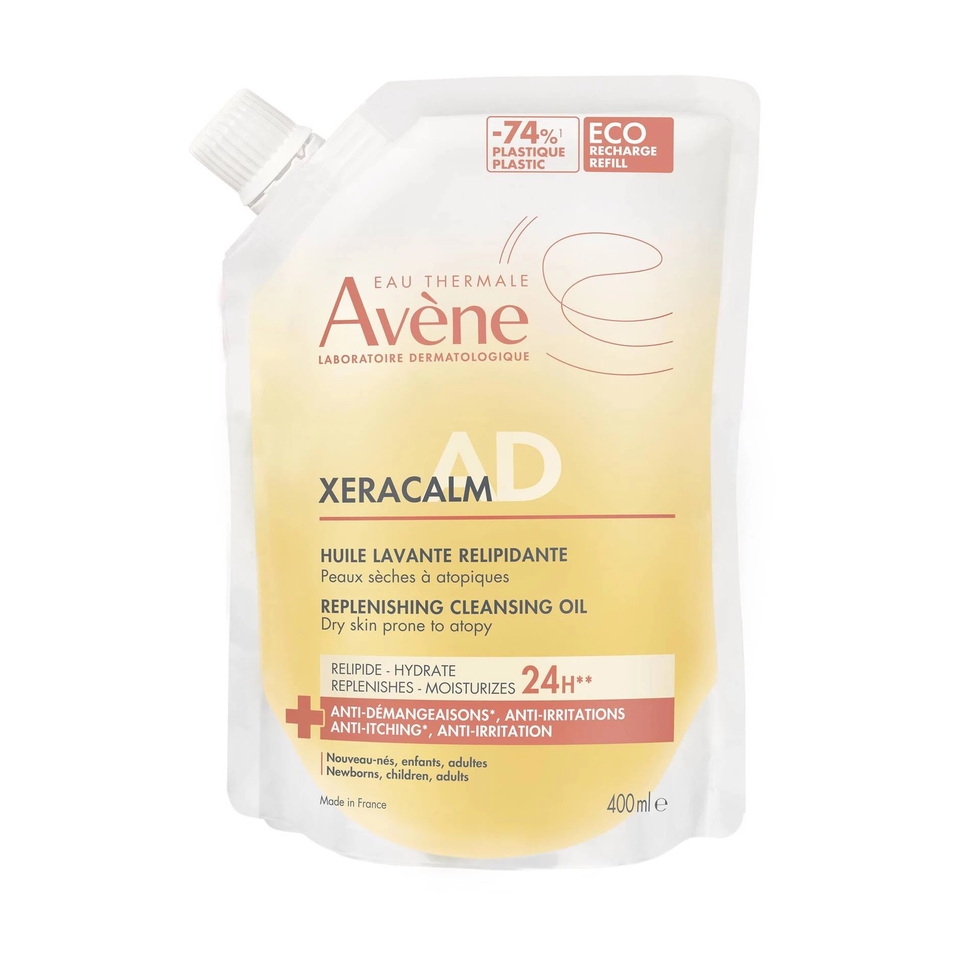 Xeracalm Ad Lipid-replenishing Cleansing Oil Refill