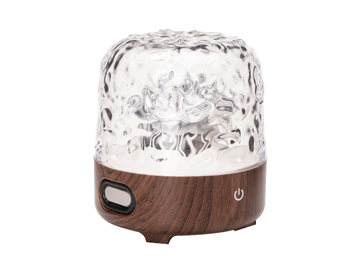 Luminária Projetora Ondas De Água Com Bluetooth, 16 Cores, Toque E Comando Remoto Para Quarto