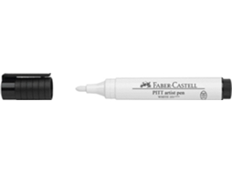Caneta de Tinta FABER-CASTELL Caneta Artística Pitt Branca
