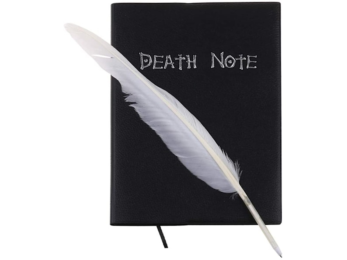 Caderno Tema Anime Com Caneta E Corrente