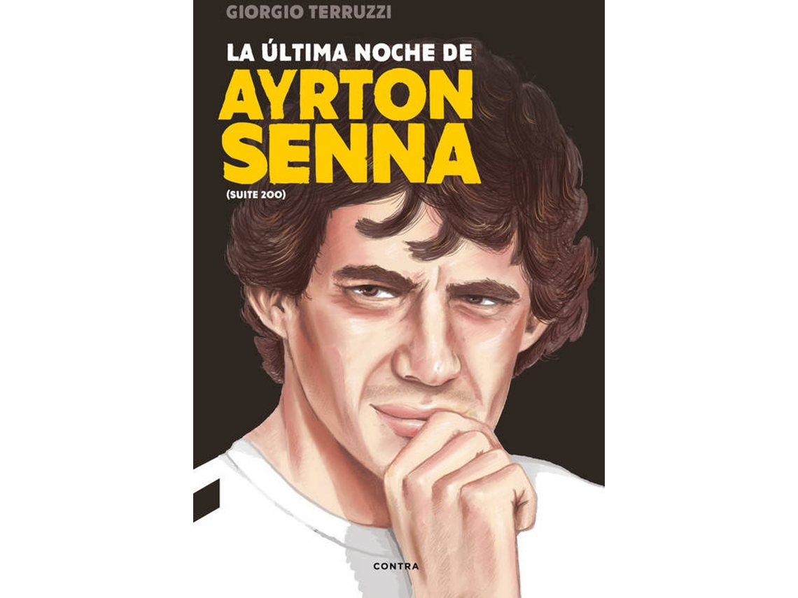 Livro La Última Noche De Ayrton Senna de Giorgio Terruzzi (Espanhol)