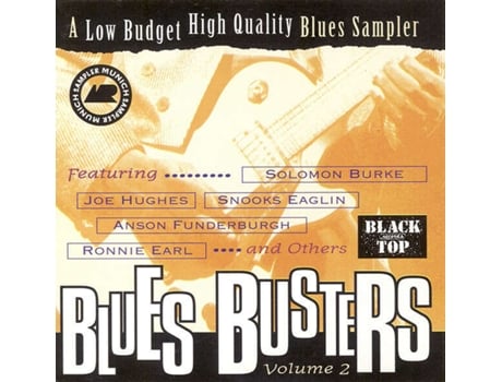 Cd Blues Busters Volume 2 Black Top Sampler Munich Records