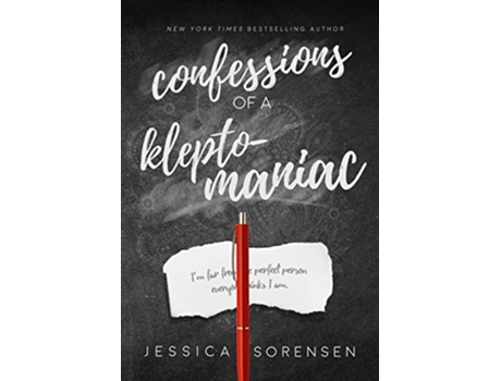 Livro Confessions of a Kleptomaniac de Jessica Sorensen (Inglês - Capa Dura)