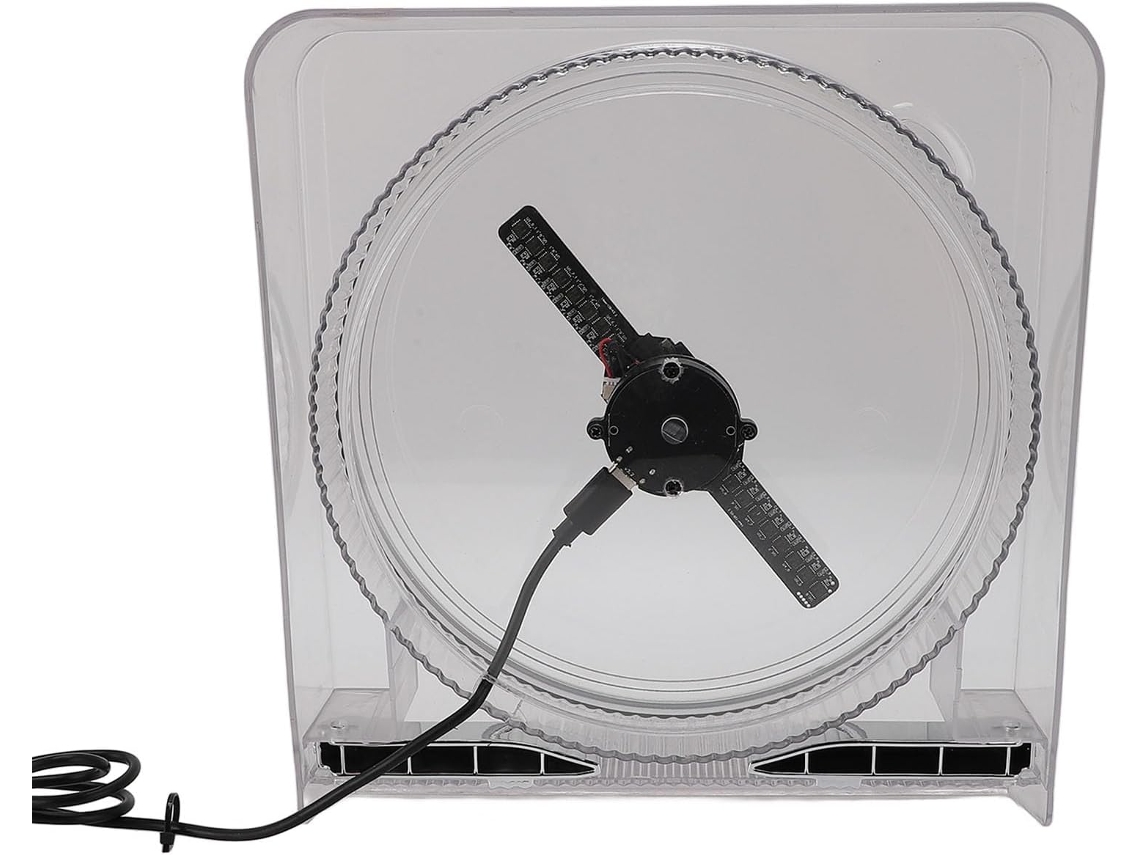 Projetor Holográfico 3d para Ventiladores, com 276 Leds e Lâmpada Ajustável para Publicidade. SFUSHOS
