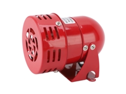 Apito Sirene Buzzer Elétrico 110db 110v 40w IP44 Ferro Cobre para Fábricas Escolas Residências S/MARCA