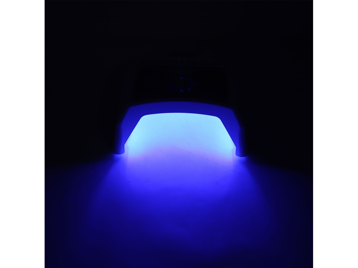 Lâmpada Uv Para Unhas (branca Com Sensor De Secagem Rápida E Bateria Embutida) Eoocoo