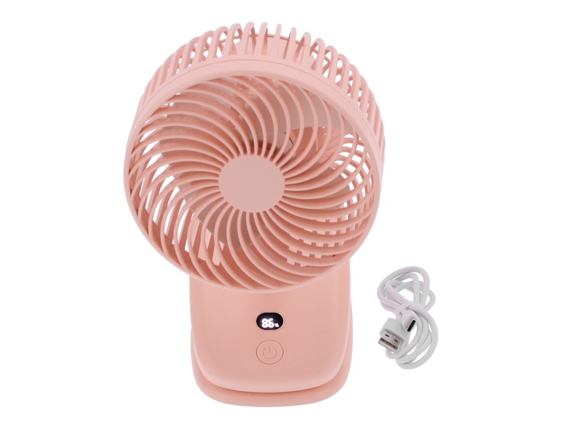 Ventilador Clip Automático Usb Recarga Silencioso Mesa Cabeceira