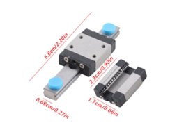 Guia Linear Miniatura Lml7b Com Bloco 55mm
