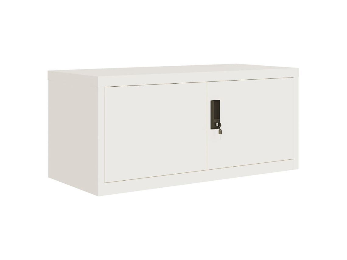 Arquivador VIDAXL Branco Aço (90x40x40 cm)