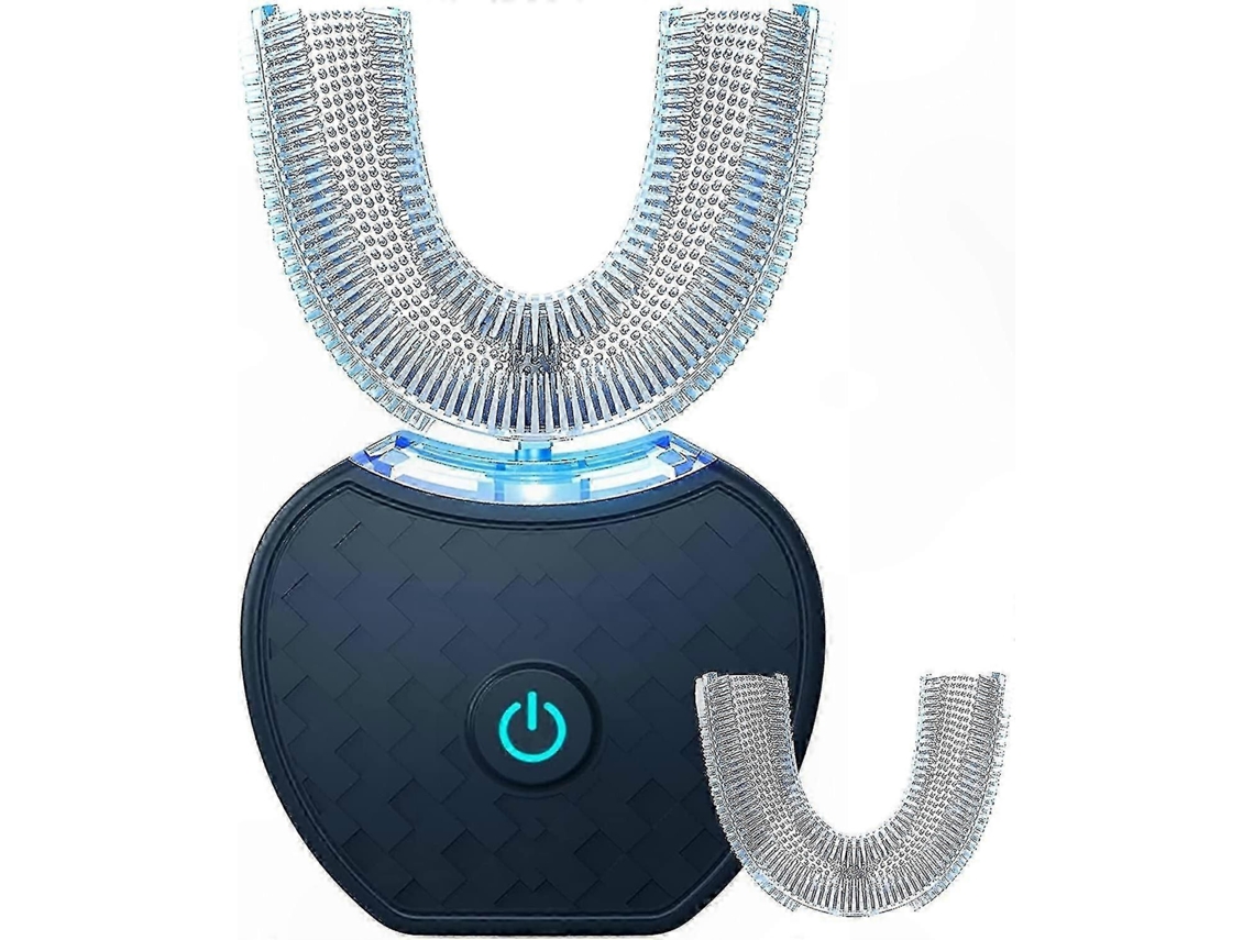 Escova de Dentes em Formato U com Kit Clareamento e Cabeças Reposição. GOKOCO