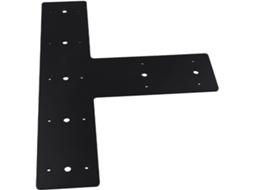 Suporte Em T De Aço Plano, 14x 8, 5 Polegadas, Para Conectar Postes De Treliça Madeira 4x 4e 6x 6 Polegadas, Para