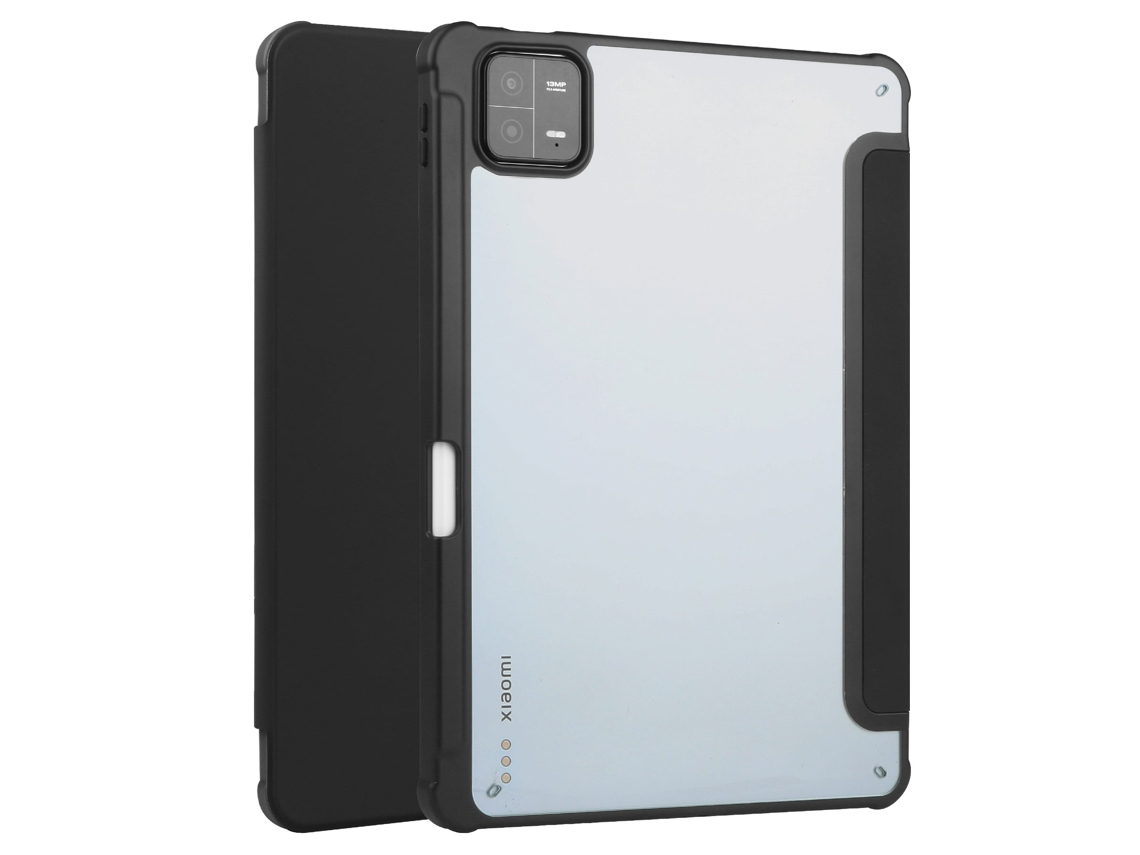 Capa Para Xiaomi Pad 5/5 Pro 11 Polegadas, Totalmente Protetora. Preto