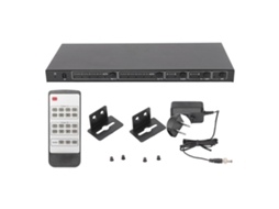 Extraitor de Áudio Hdmi EOOCOO (transmissão 4k60hz, Largura de Banda 18gbps)