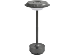 Luminária de mesa genérica com toque retrô e recarregável