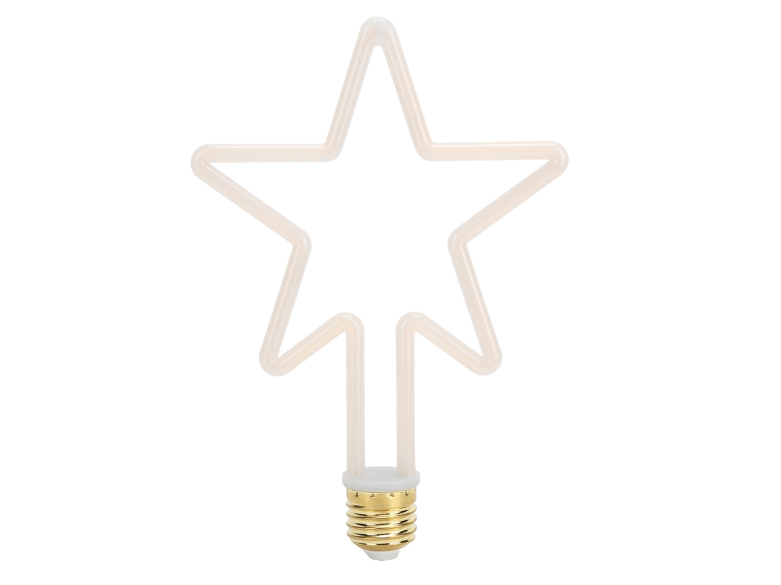 2026 bombilla Led Decorativa E27 8w 2700k Luz Estrella de 5 Puntas para Festivales Interior 220 240v