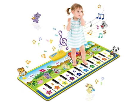 Tapete de Educação Musical para Piano Infantil Tapete de Dança Brinquedos LUGA