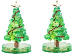 Árvore Mágica Do Dia Da Árvore 2 Unidades, Árvore De Cristal Diy Para Crianças, Decoração Educacional E Brinquedo De Festa (verde)
