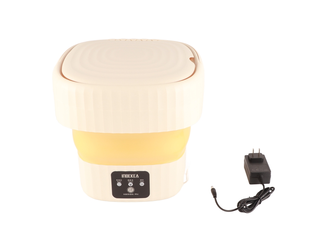 Lavadora portátil dobrável para roupa de bebé, roupa interior e meias, ideal para viagens de autocaravana e dormitórios LAXISCREED