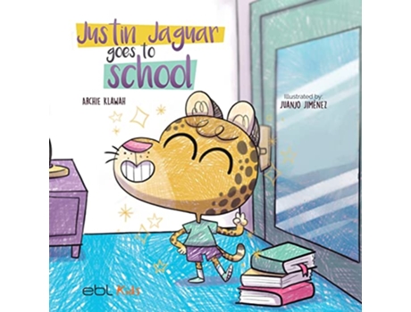 Livro Justin Jaguar Goes to School de Archie Klawah (Inglês)