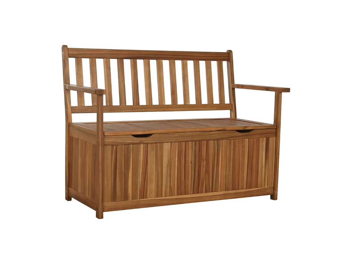 Banco Home Esprit Marrom Acácia Natural 120 X 60 X 87 Cm