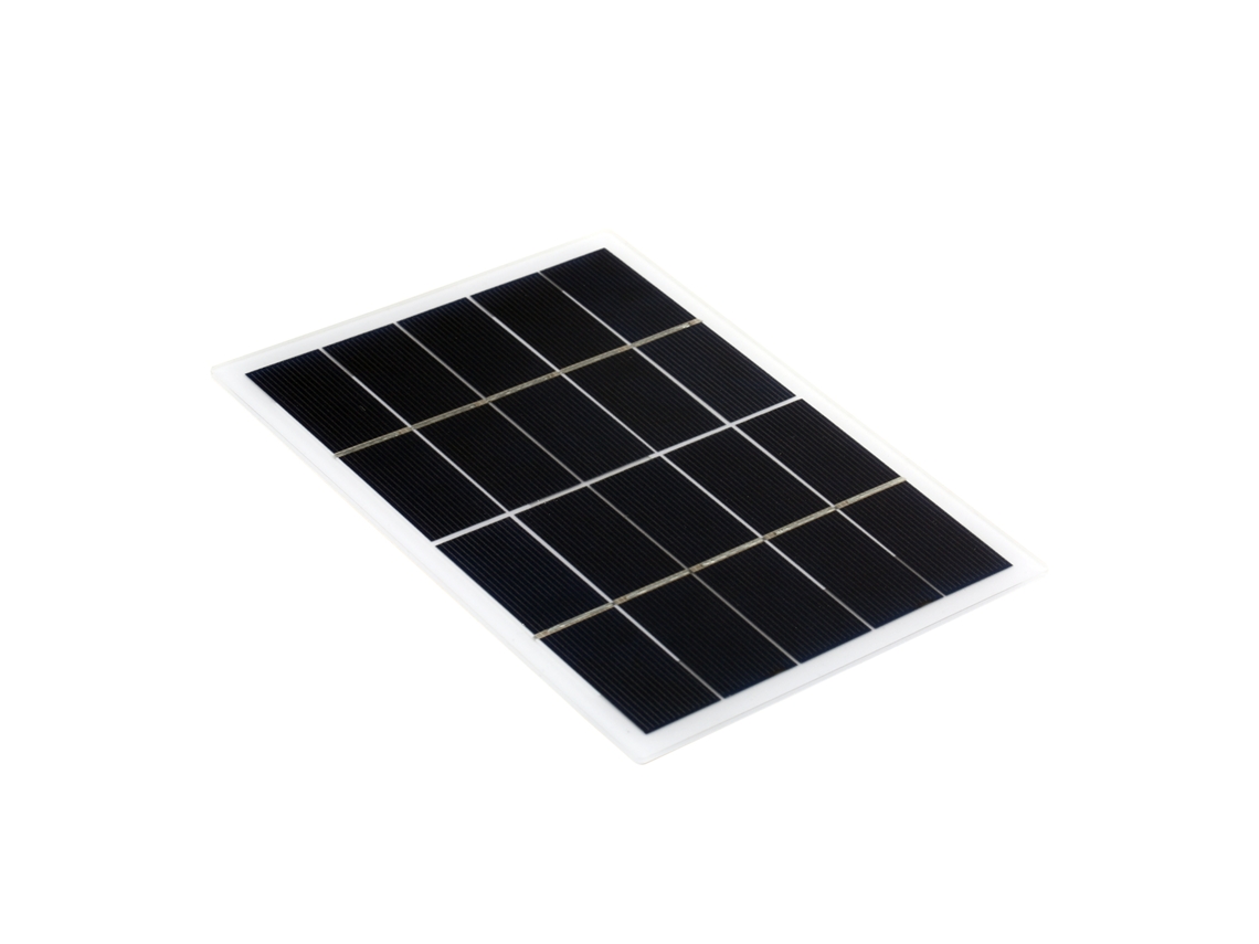 Painel Solar 3w 5v Policristalino Diy À Prova Dágua Para Camping Jardim