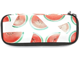 Este lápis de cor aquarelado grande com estampa de frutas e melanina é ideal para escola, mesa de trabalho e para adultos.